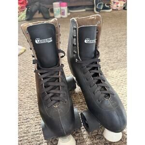 Chicago Men's Classic Roller Skates - Premium Black Quad Rink Skates Size Unknow